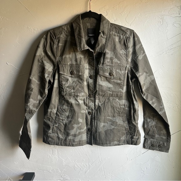 Vuori Women’s Ripstop Jacket Oregano Camo Size S Hiking and Outdoor Jacket - Picture 2 of 12